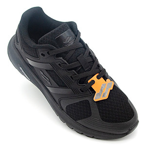STRIKE Durano 10 Running Shoes for Men Black | Breathable Mesh Upper | Cushioned Midsole.